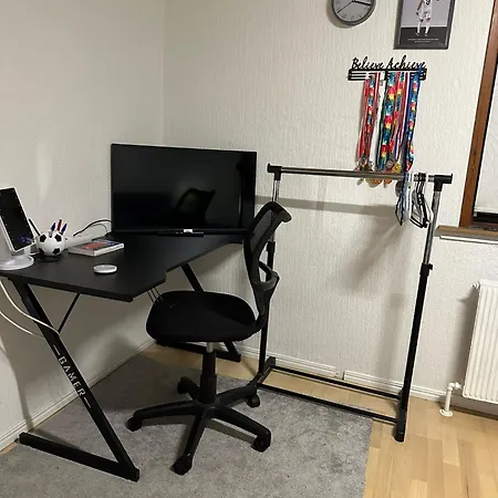 Quarto em Acomodações Particulares Cozy With Garden View In Centre Of Billund